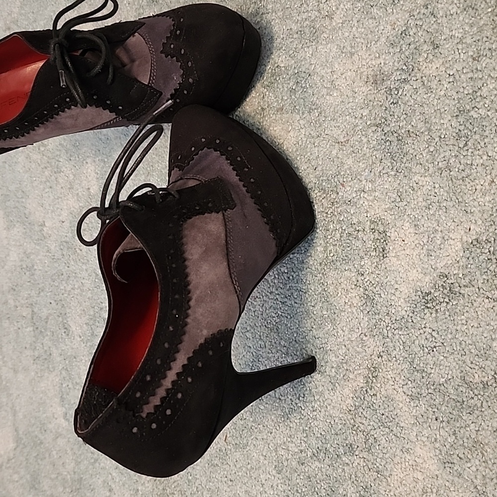 Italian made suede booties